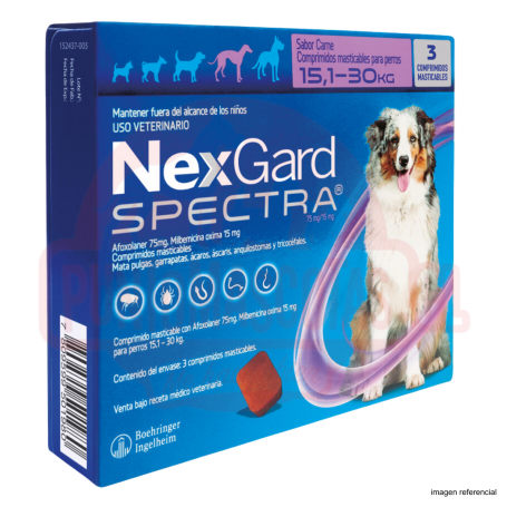 Nexgard Spectra 15.1 a 30 kg 3 Comprimidos