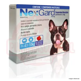 NexGard 1 Comprimido 4 a 10 Kg 34555 6,990.00