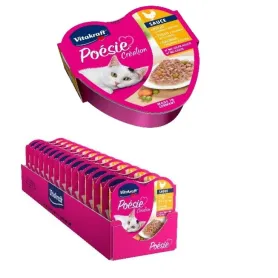 Pack 15 unidades Vitakraft Poesie Creation Pollo 85g 41163 20,850.00