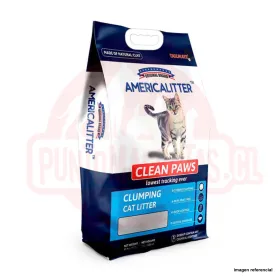 Arena Sanitaria AmericaLitter Clean Paws 7 kilos 40293 9,990.00