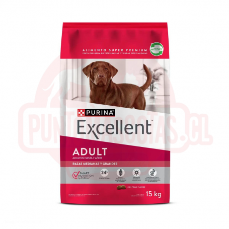 Purina Excellent Adult Razas Medianas y Grandes 15kg