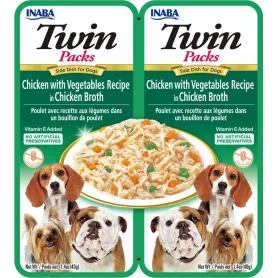 Pack Doble Perro Inaba Pollo y Vegetales en Caldo 41231 2,390.00
