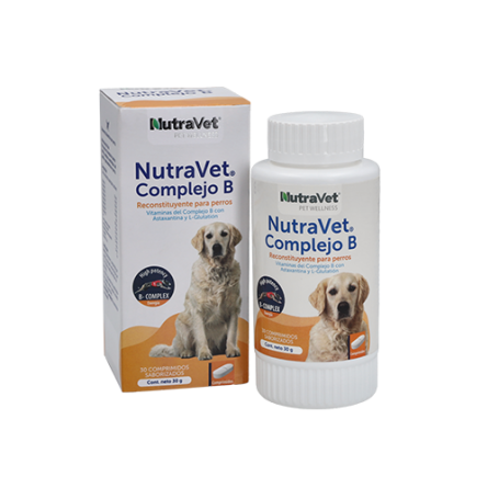NutraVet Complejo B Perros 30 comprimidos