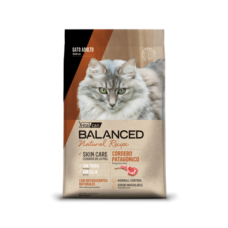 VitalCan Balanced Gato Natural Recipe Cordero 3 kg