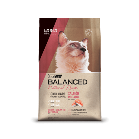 VitalCan Balanced Natural Recipe Salmon Rosado 3 kg