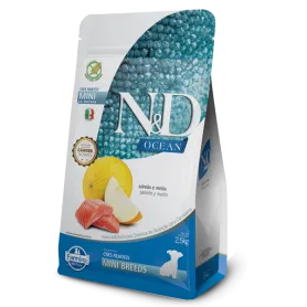 N&D Ocean Perro Puppy Mini Salmon y Melon 2.5kg 41294 20,690.00