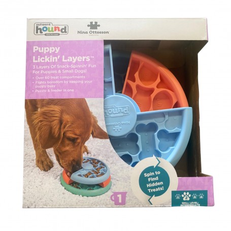 Comedero Puppy Lickin Layer Nina Ottosson