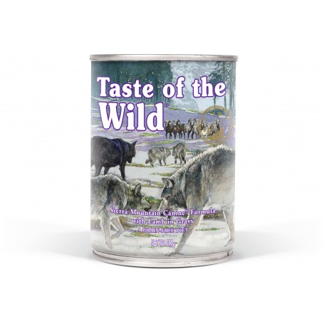 Lata Taste of The Wild Sierra Mountain Cordero 390g