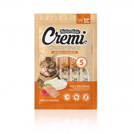 Naturalistic Cremi Salmon & Atún 60gr