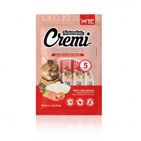 Naturalistic Cremi Salmón & Camarón 60gr