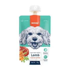 Wanpy Tasty Meat Paste Cordero para Perros 90 gr 41385 2,490.00
