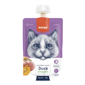 Wanpy Tasty Meat Paste Pato para Gatos 90 gr