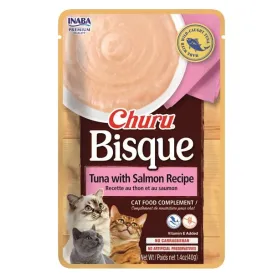 Churu Bisque Atún y Salmon 40g