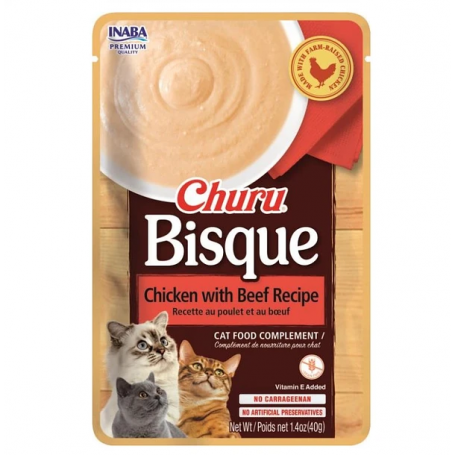 Churu Bisque Pollo y Carne 40g