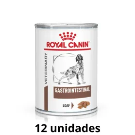 Pack 12 Royal Canin Canino Humedo Gastrointestinal 385grs 41424 42,...