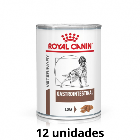 Pack 12 Royal Canin Canino Humedo Gastrointestinal 385grs