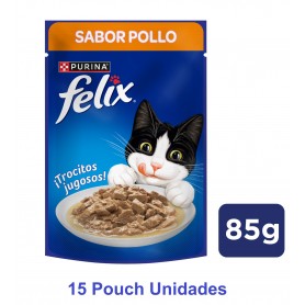 Felix Pollo Pack 15 Pouch 85grs
