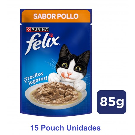Felix Pollo Pack 15 Pouch 85grs