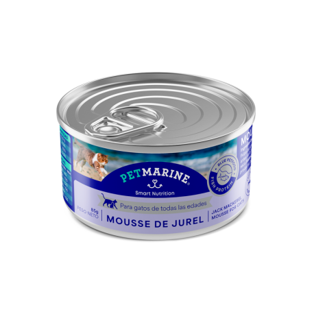 PetMarine Húmedo Gato Mousse Jurel 85 Gr