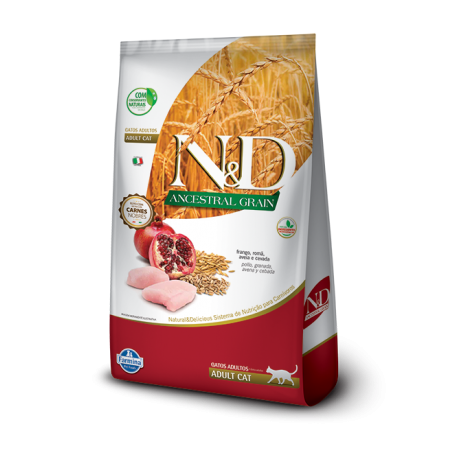 N&D Ancestral feline frango Adult  Castrado 7