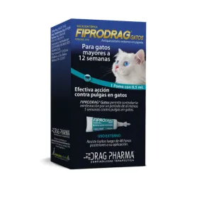 Fiprodrag Pipeta Gatos 0,5ml 30354 8,990.00