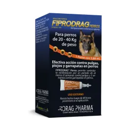 Fiprodrag Pipeta Perros de 20 a 40 kg 30356 12,990.00