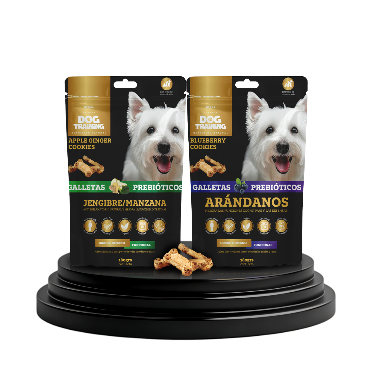 Dog Training Jengibre & Manzana 180 grs 41928 4,990.00