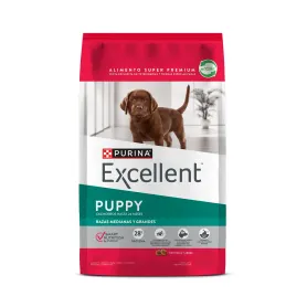 Purina Excellent Cachorro Razas Medianas y Grandes 12 Kg 41933 36,9...