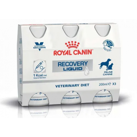 Pack x 3 Royal Canin Recovery Liquid 200ml