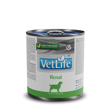 PACK 6 UNID. VET LIFE NATURAL DIET DOG RENAL 300gr