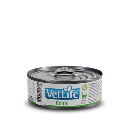 PACK 12 UNID. VET LIFE NATURAL DIET CAT RENAL 85gr