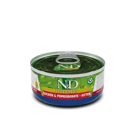  PACK 24 UNID. N&D CAT PRIME CHICKEN KITTEN 80GR 