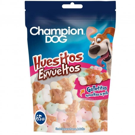 Champion Dog Huesitos Envueltos 65g