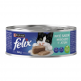 Pack 24 latas Alimento Húmedo Felix Sabor Pescado y Atun
