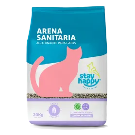 Arena Sanitaria Aglutinante Lavanda Stay Happy 20 Kg 42091 26,990.00