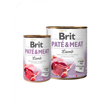 Brit Care Pate & Meat Lamb 800gr