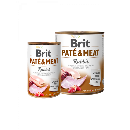 Brit Care Pate & Meat Rabbit 800gr