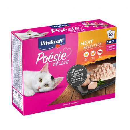 Poésie Délice Mix Carnes Pack x6 85g