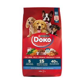 Doko Cachorro Carne, Leche, Cereal 16.5 Kg Doko Cachorro Carne, Leche, Cereal 16.5 Kg