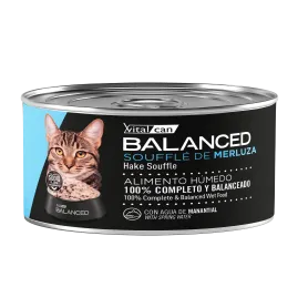 Vitalcan Balanced Soufflé Gato Adulto – Merluza 85g 42164 1,290.00