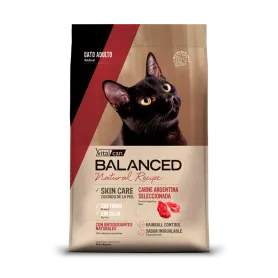 Vitalcan Balanced Natural Recipe Gato Adulto – Carne Argentina Sele...