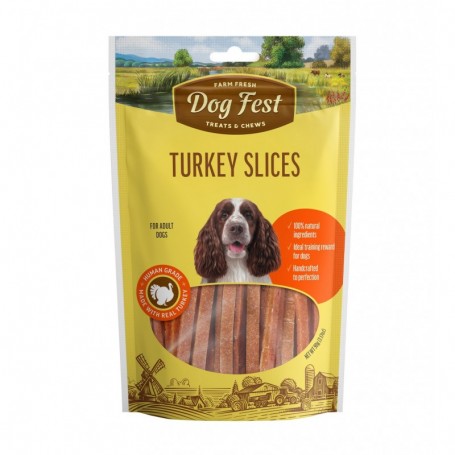 Dog Fest Rebanadas de pavo (90grs)