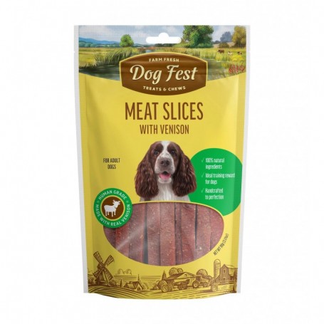 Dog Fest Rebanadas de venado (90 grs)