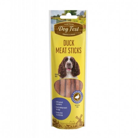 Dog Fest Barras de carne de pato (45grs)