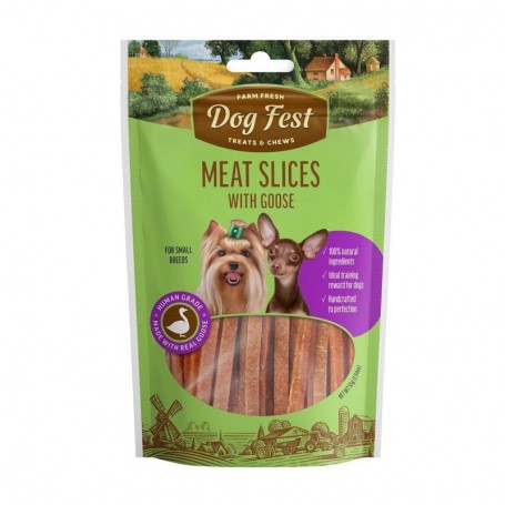 Dog Fest Láminas de carne de pato y ganso (55grs)