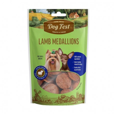 Dog Fest Medallones de cordero (55grs)