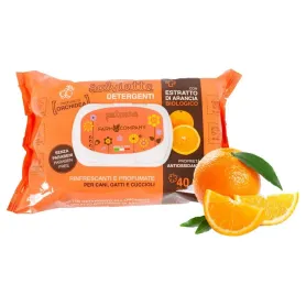 Toallitas Húmedas Aceite de Naranja orgánico y Aroma orquídea 40 un...