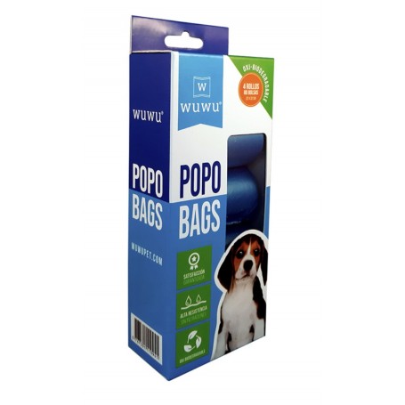 WuWu PopoBags x4 rollos Oxibiodegradables