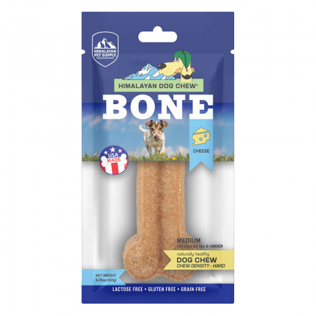 Himalayan Dog Chew Bone M – Queso 92 g