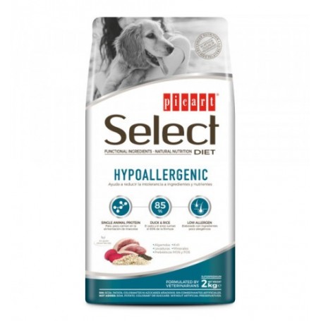 Picart Select Dog Diet Hypoallergenic 10 KG